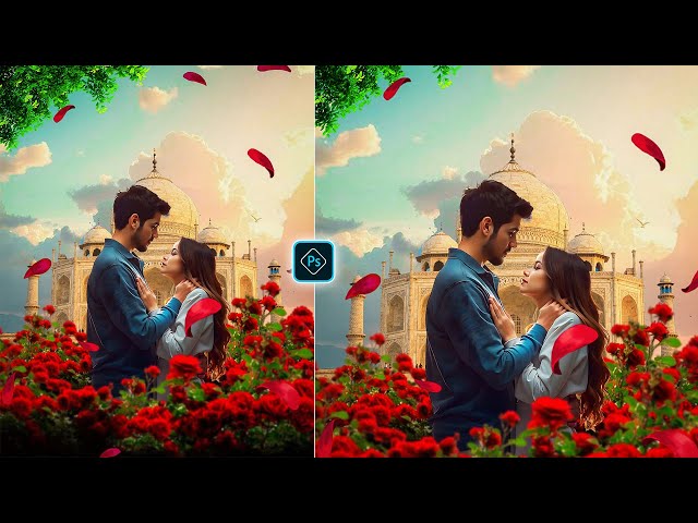 Valentine's Day Manipulation Photo Editing in Adobe Photoshop Tutorial