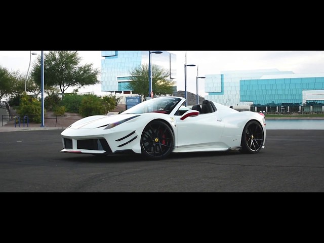 Prior Design White Ferrari 458 Spider by Creative Bespoke