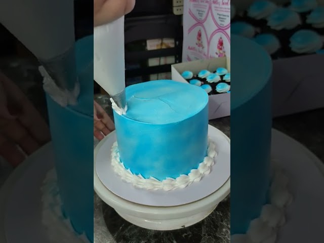 Easy Simple Fast Frozen Elsa Cake