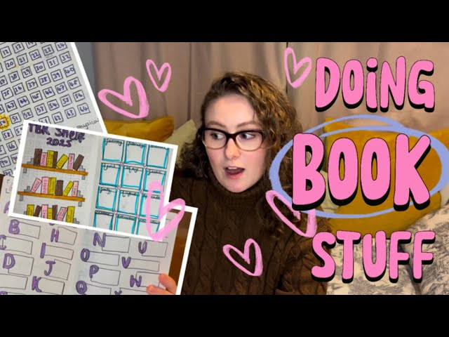 Doing book stuff | surprise book unboxing, starting a reading journal, planning January videos etc.🤗