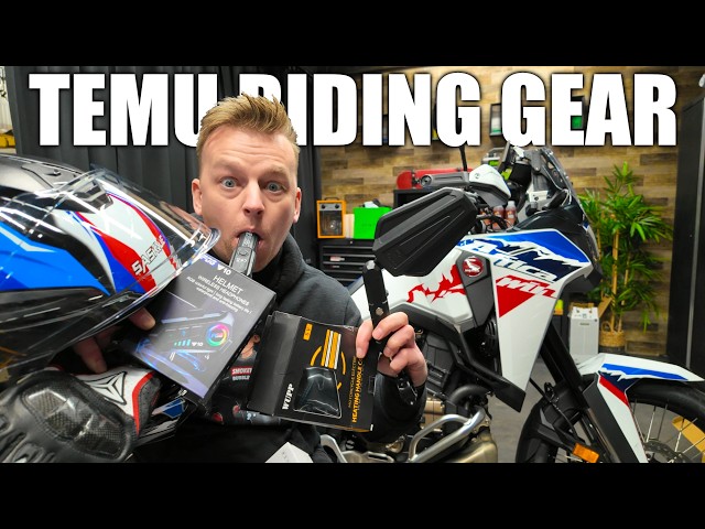 Testing Temu Motorcycle Gear – Total Trash or Best Budget Setup?