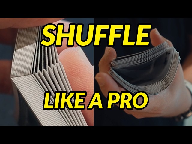 Magic Tutorial - Learn how to SHUFFLE CARDS like a PRO MAGICIAN!