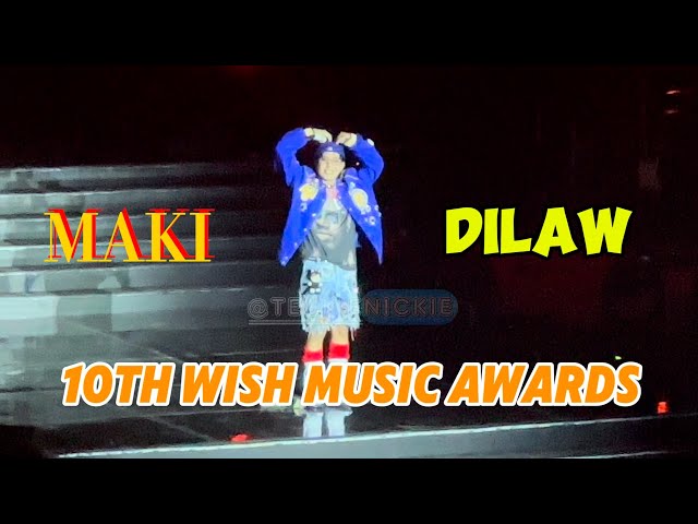 [4K] MAKI at 10th Wish Music Awards | #10thWishMusicAwards