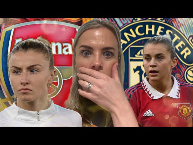 MAN UNITED 1-0 ARSENAL! Leah Williamson goes off injured! Watch along w/ @ruetuberuesha