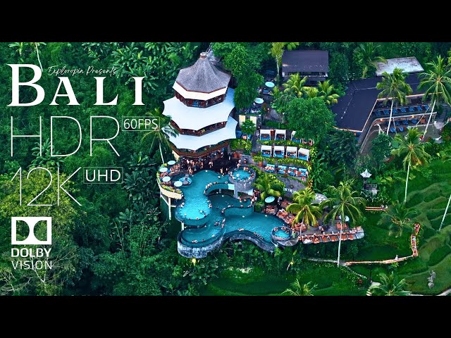 Bali, Indonesia 🇮🇩 in 12K HDR ULTRA HD 60 FPS Dolby Vision™ Drone Video