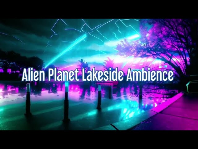 By the Lakeside on an Alien Planet