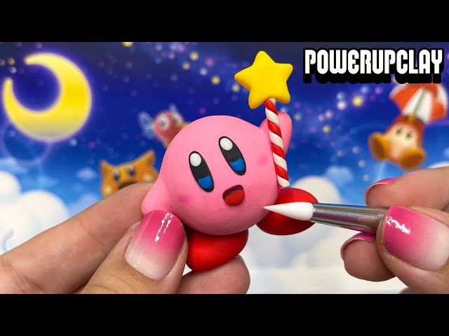 Kirby and the Star Rod ⭐️ with Polymer Clay!