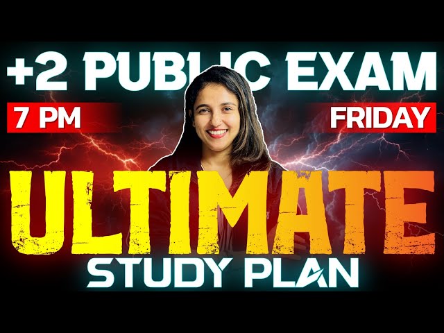 Plus Two Public Exam | Ultimate Study Plan | Exam Winner Plus Two