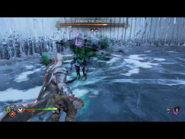 This guys Fraekni me out - God of War Ragnarok - Flawless Fraekni Fight