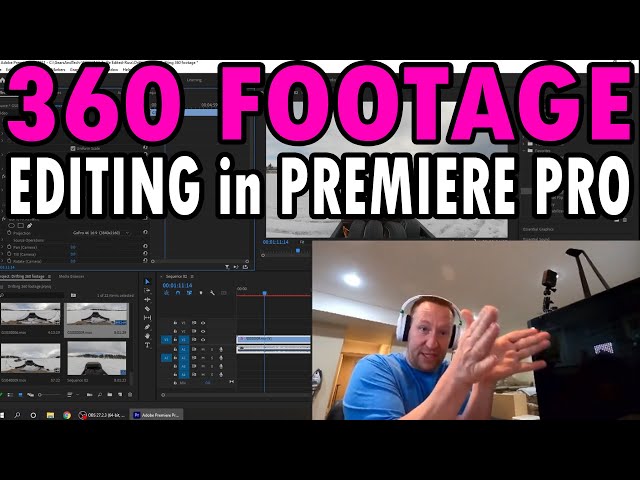 How to Edit 360/VR Video in Premiere Pro ~ Total Workflow Setup | Gears and Tech