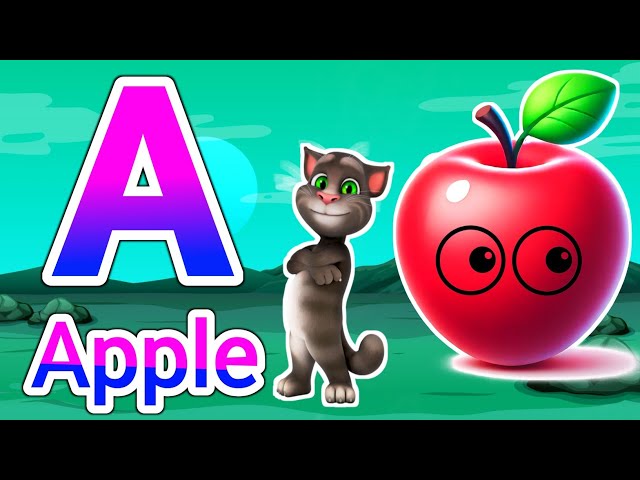 Phonics Song 2 with TWO Words in 3D - A For Airplane - ABC Alphabet Songs with Sounds for Children