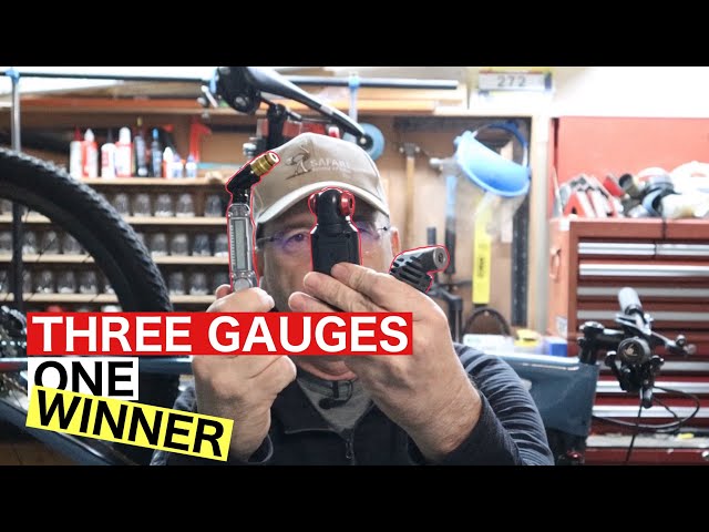 Three gauges, one winner | LEZYNE DIGITAL CHECK DRIVE | TOPEAK SmartGauge D2 | Blackburn HONEST