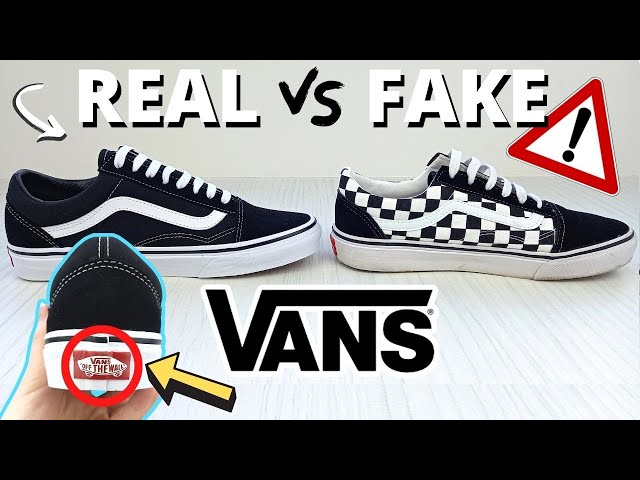 How To Spot FAKE VANS - 5 EASY Ways