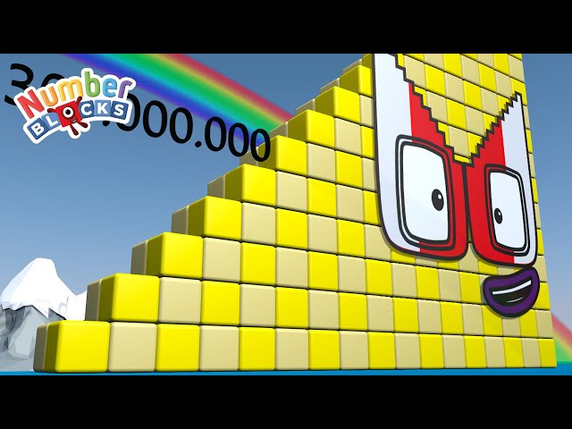 Numberblock Step Squad 306 VS 306 MILLION | Count to 306,000,000 Song - Learn to Count BIG Numbers!