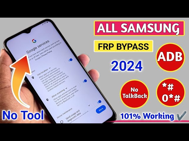 Samsung FRP Bypass 2024✌️Android 13-14 New Security 2024✔️Frp Lock Removal Samsung | Bypass Frp