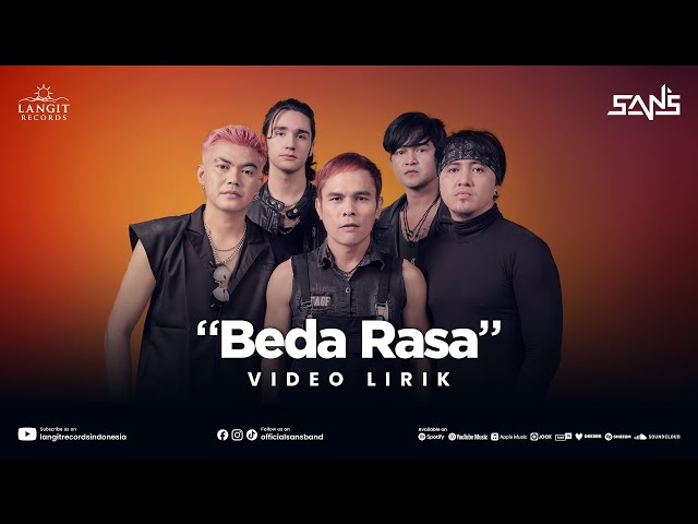 SAN'S BAND - BEDA RASA ( VIDEO LIRIK )