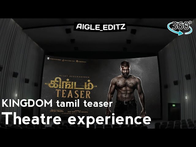 KINGDOM - Tamil Teaser | 360° | theatre experience | Vijay Deverakonda | Anirudh Ravichander