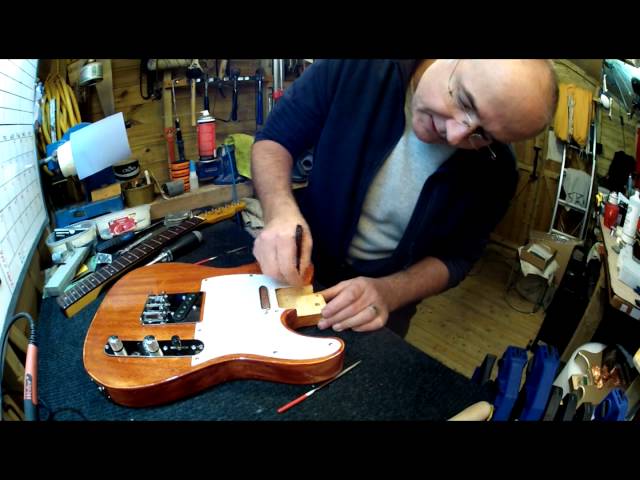 Harley Benton Telecaster KIT build, upgrade and set up part 1