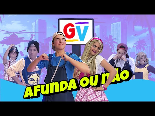 JOGO DO AFUNDA OU NÃO AFUNDA | Ep.25 | GV GAMES #jogos #ferias