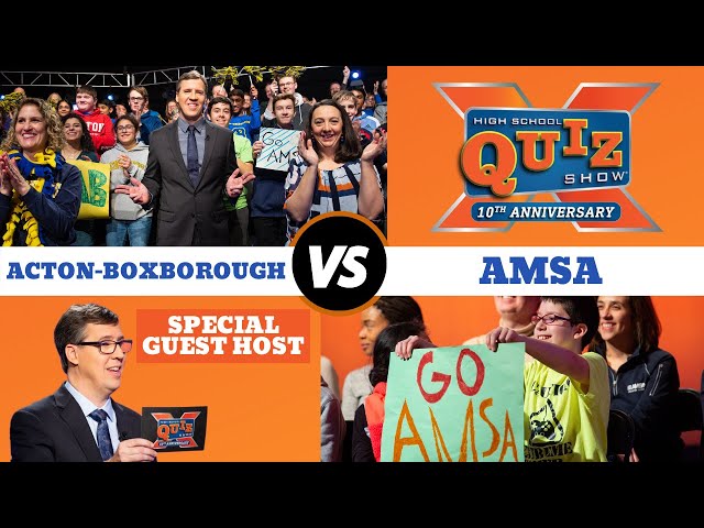 High School Quiz Show | Acton-Boxborough vs. AMSA (1008) with Jeff Kinney