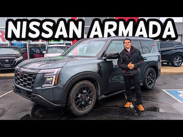 2025 Nissan Armada Pro 4X First Look and Walk Around