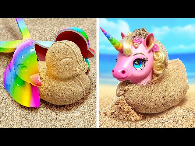 Unicorn Girl At School 🌈 *Cool Rainbow School Crafts And DIY*