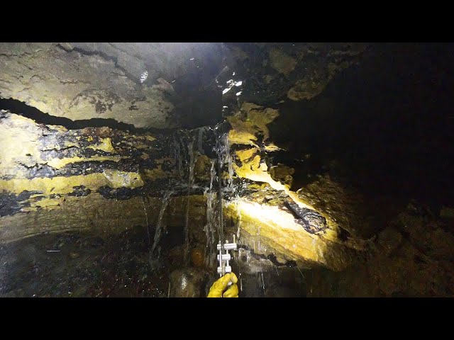 360 degree 100' Waterfall Pit Rappel Harrison Crawford