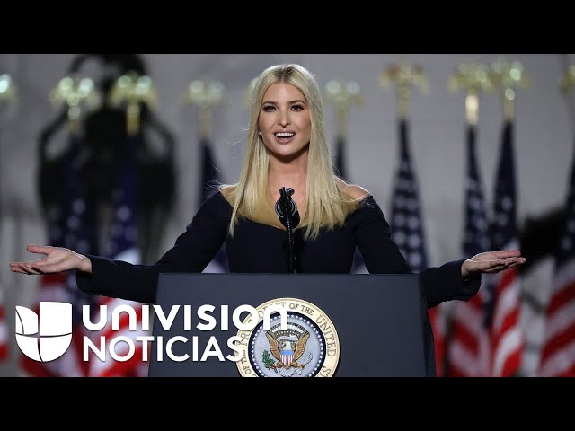 Discurso completo de Ivanka Trump: "Washington no cambió a mi padre, mi padre cambió Washington"