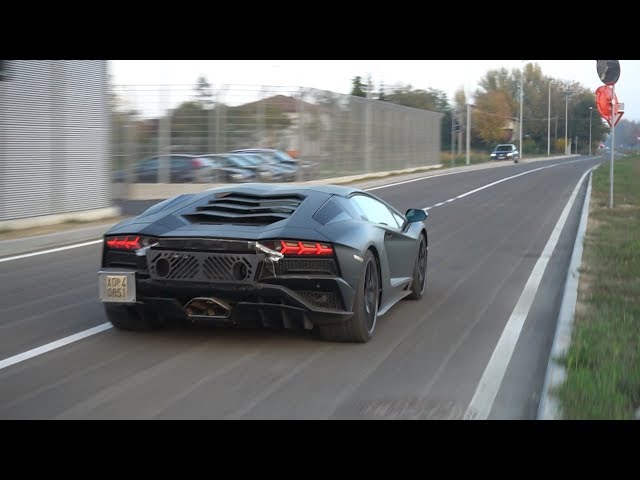 2019 Lamborghini Aventador SVJ Prototype Spyshots