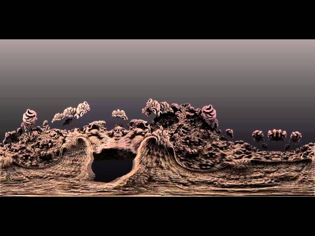 360 degree video - 3D fractal flythrough test