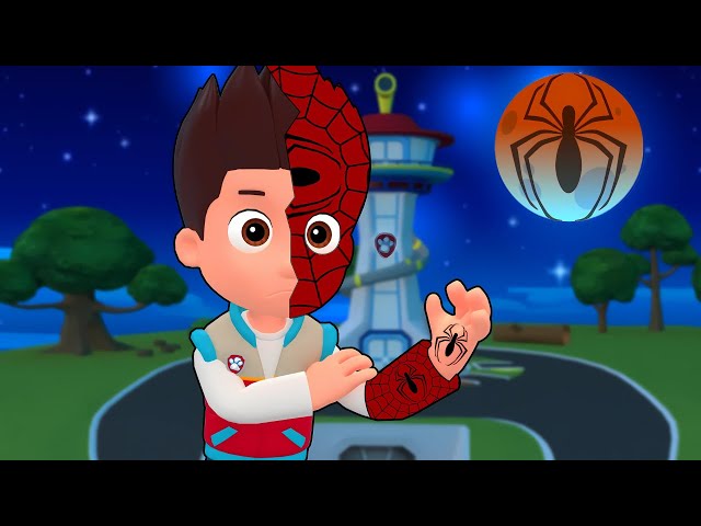 OMG, RYDER Turns Into SPIDERMAN! What Happened?! | Very Funny Story | Paw Patrol 3D Animation