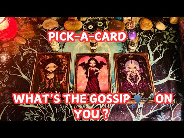 WHAT’S THE GOSSIP 🎤🗣️ON YOU ? PICK-A-CARD 🔮