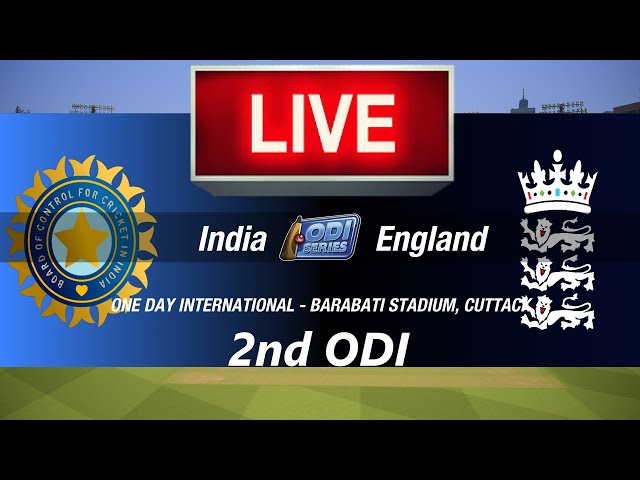 🛑2nd ODI LIVE- INDIA vs ENGLAND🛑ODI SERIES 2025🛑ENG vs IND🛑CRICKET 24 GAMEPLAY🛑LIVE MATCH STREAMING🏏