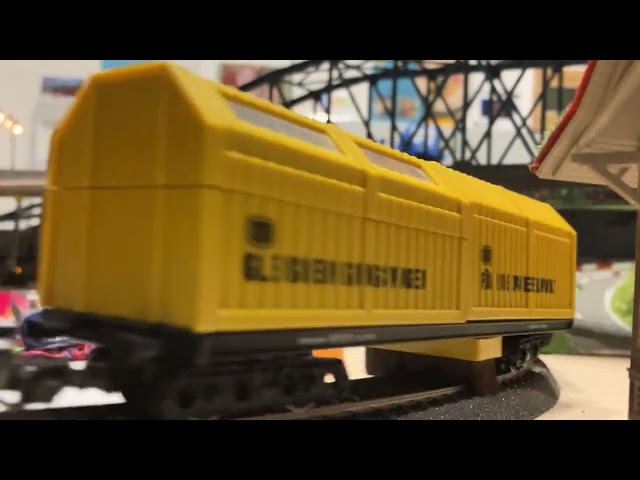 2023 03 Bernd's MoBa: Lux Modellbau 9130 rail and catenary grinding car