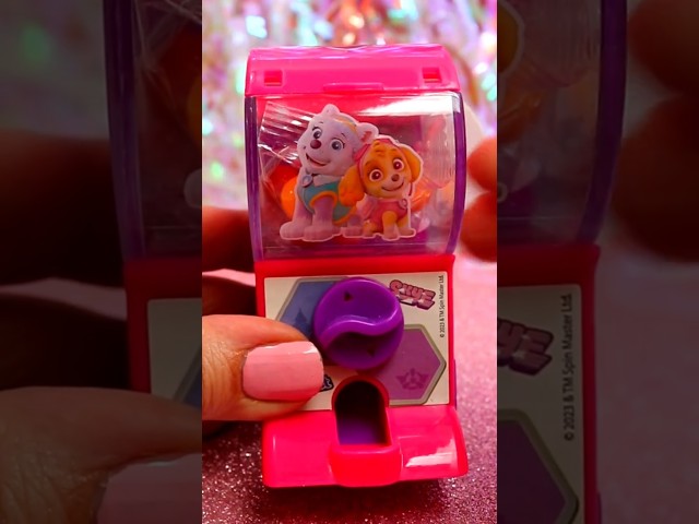 ASMR UNBOXING Paw Patrol Candy Dispenser Review ❤️#shorts #asmr #pawpatrol #candy #trending #eating