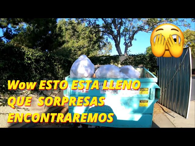 DUMPSTER DIVING ♻️WOW ESTO ESTA LLENO QUE SORPRESAS ENCONTRAREMOS Sin PALABRAS LO QUE TIRAN EN USA