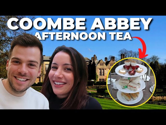 The Most STUNNING Afternoon Tea at Coombe Abbey!