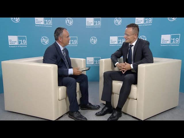 ITU TELECOM WORLD 2019: Péter Szijjártó, Minister of Foreign Affairs and Trade, Hungary