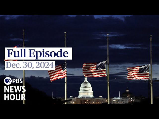 PBS News Hour full episode, Dec. 30, 2024