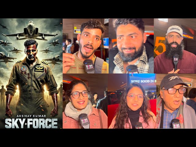 Sky Force Movie Review || Sky Force Public Review & Reaction || Akshay Kumar | Veer Pahariya | Sara