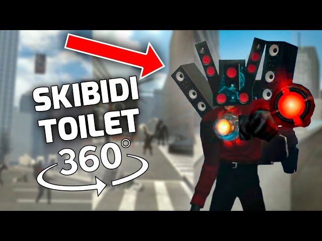 Titan Speakerman | Skibidi Toilet | 360° Finding Challenge | VR Video