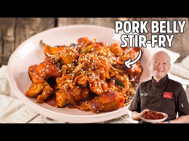 Incredibly Easy Kimchi & Pork Stir-Fry!