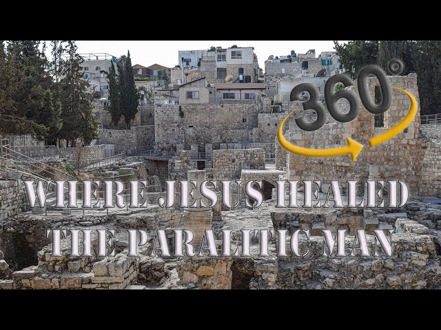 Jesus in Jerusalem: Pools of Bethesda  - in 360°