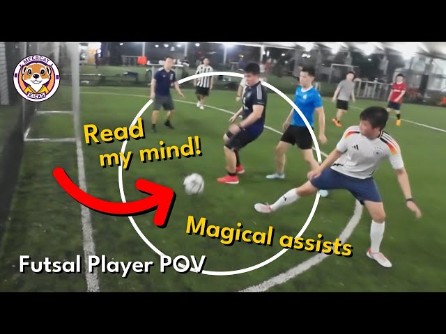 I SCORED Like a Machine From My Teammate’s PERFECT Assists! | 5v5 Futsal POV