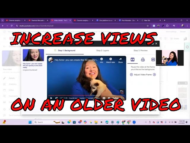 How to increase views on an older video & a shorts hack. Actor Monetization on YouTube