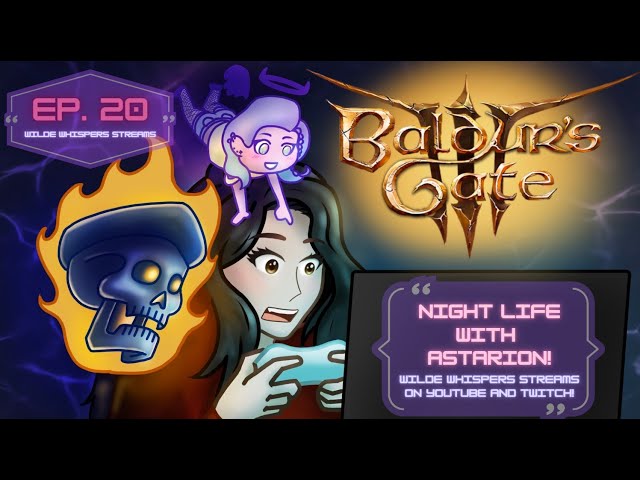 Baldur's Gate 3 (BG3) - Night Life with Astarion