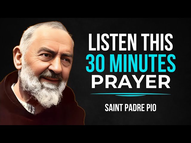 Saint Padre Pio: 30 Minutes With Holy Spirit Deep Prayer | Start Your Morning Right