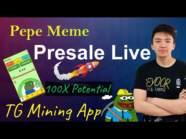 Pepe Meme Solana Presale | Pepe Meme Telegram Mining | Pepe Meme Web3 Games Coming