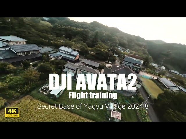 DJI AVATA2 Flight training 柳生邸20240815