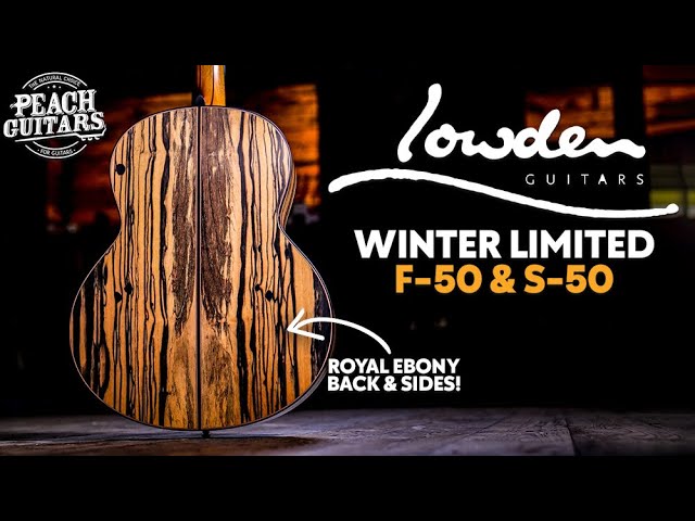 Our Favourite Lowden's Yet! | Lowden Winter Limited F-50 & S-50!